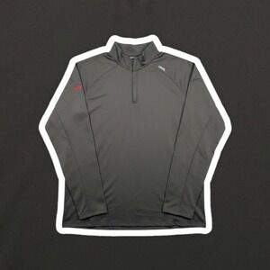 Men's UNRL Outbound 1/4 Zip Pullover XL Black Performance Scheels Raglan Top